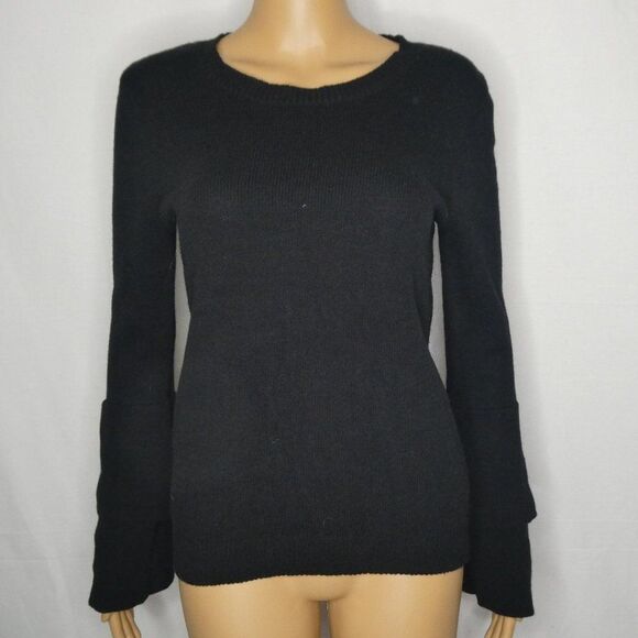 J Crew Mercantile Crew Neck Bell Sleeve Sweater XS - Picture 1 of 10